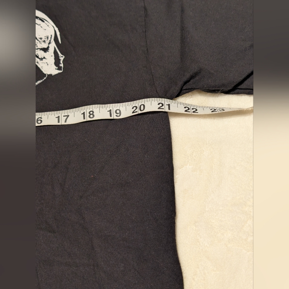 Forest Blakk Undone Black Graphic T-Shirt. Size Lt. - Picture 2 of 4